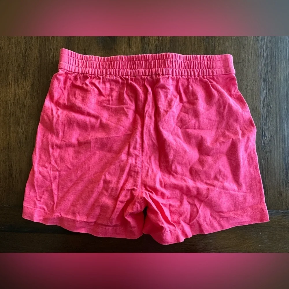 J.Crew Women's Pink/Dark Coral Line Blend Shorts- size XXS